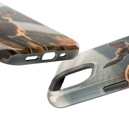 Whimsical Fawn in a Sunlit Forest MagSafe iPhone Case