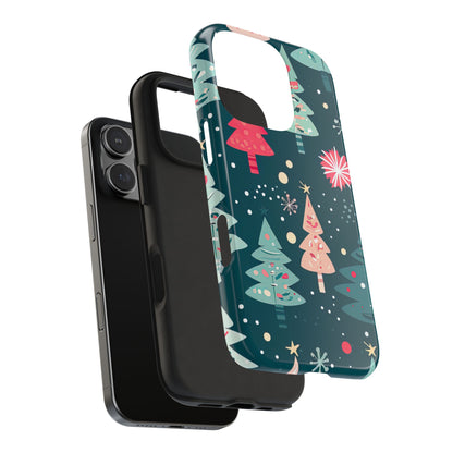 Whimsical Christmas Trees - iPhone Series Case