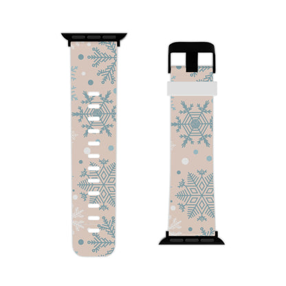 Winter Snowflakes Apple Watch Band