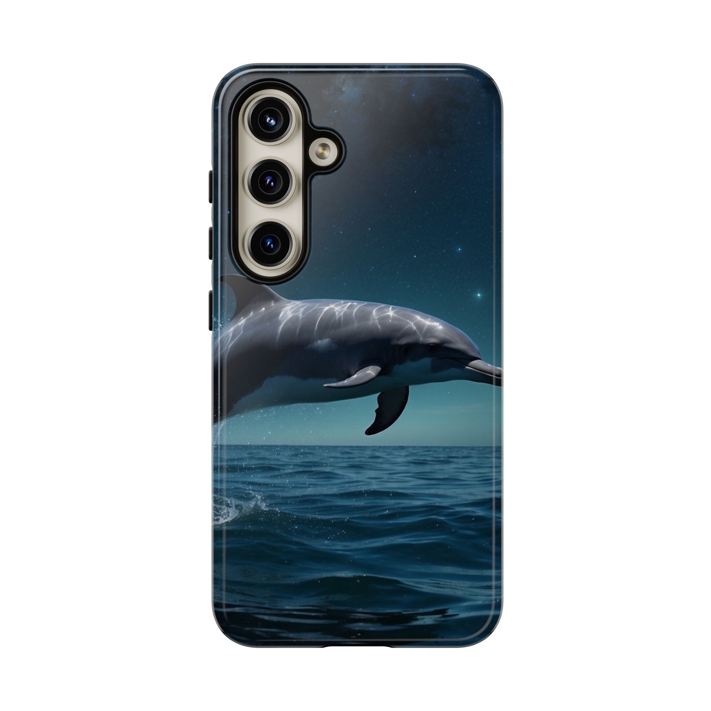 Midnight Ocean Dolphin - Samsung Galaxy Case