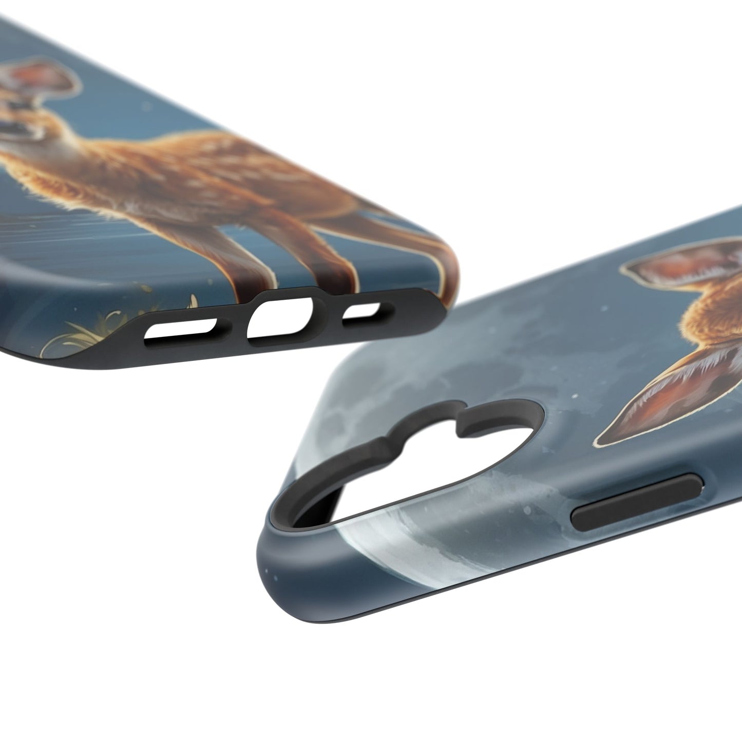 MagSafe-Compatible iPhone Case – Enchanted Fawn Under the Moonlit Sky