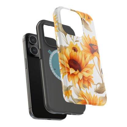 Sunflower & Monarch Garden - MagSafe iPhone Series Case