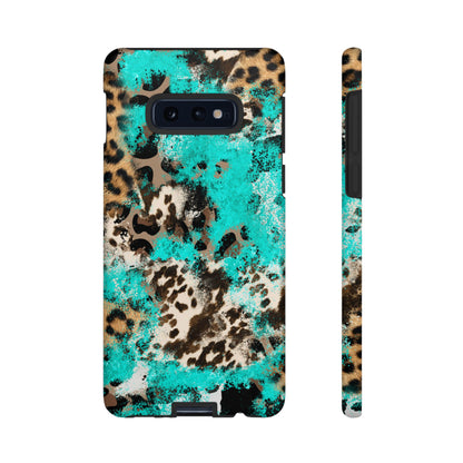 Aqua Splash Leopard - Samsung Galaxy Series Case