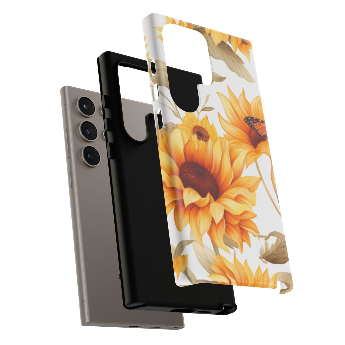 Sunflower & Monarch Garden - Samsung Galaxy Series Case