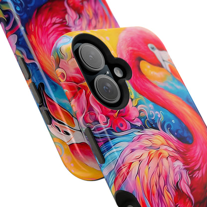 Flamingo Radiance – MagSafe iPhone Cases