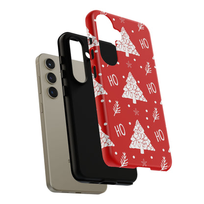 Samsung Galaxy Case: Ho Ho Ho – Christmas Tree Wonderland