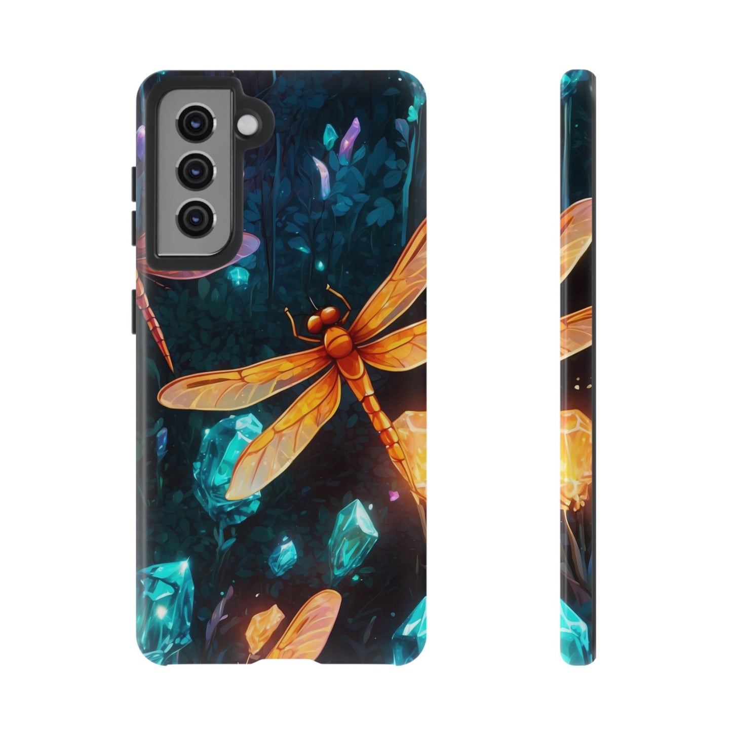 Mystical Dragonflies & Crystals – Samsung Galaxy Series Case