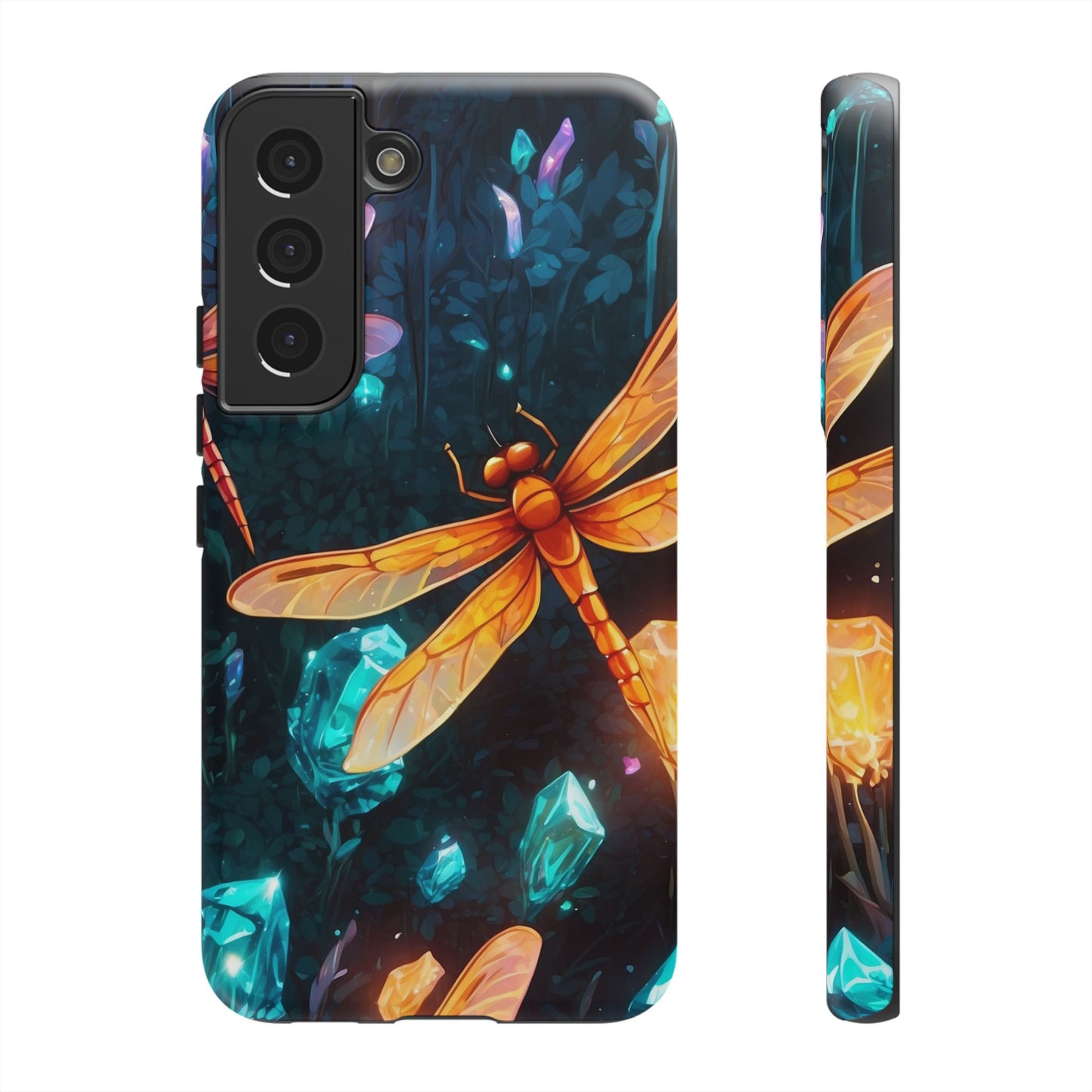 Mystical Dragonflies & Crystals – Samsung Galaxy Series Case