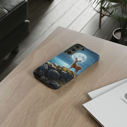 Enchanted Fawn Under the Moonlit Sky Samsung Galaxy Case