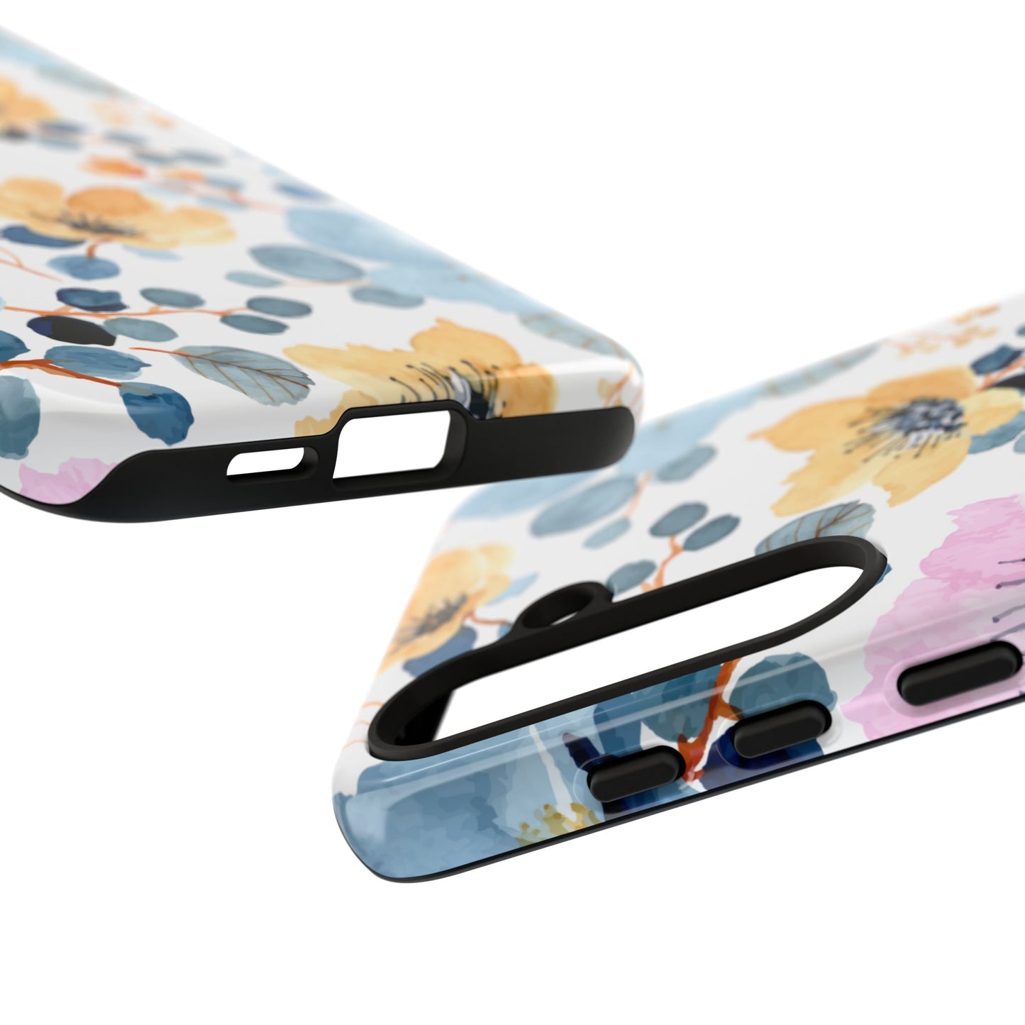 Spring Radiance – Samsung Galaxy Case with Bold Watercolor Florals