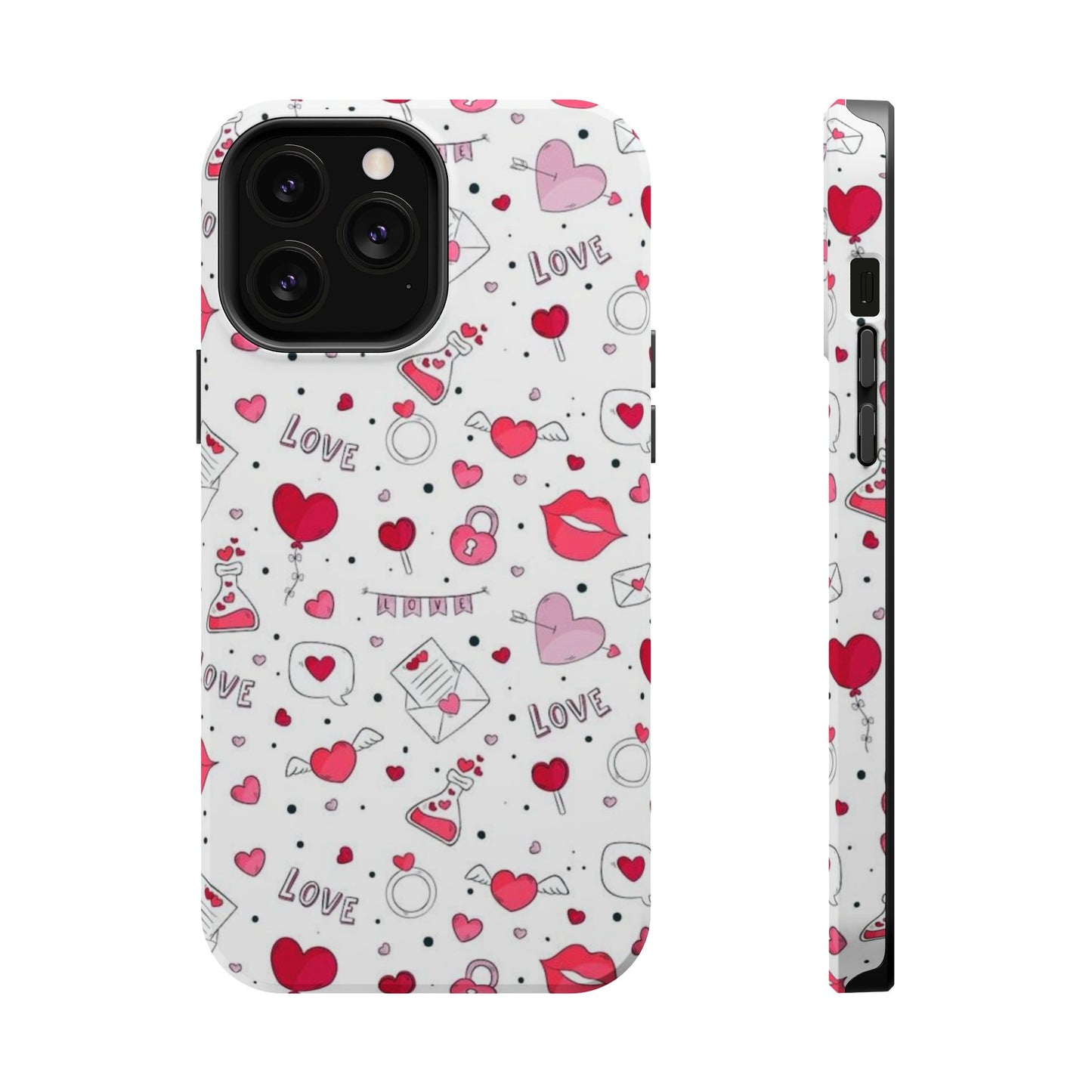 MagSafe Case: Romantic Love-Inspired Icons Case