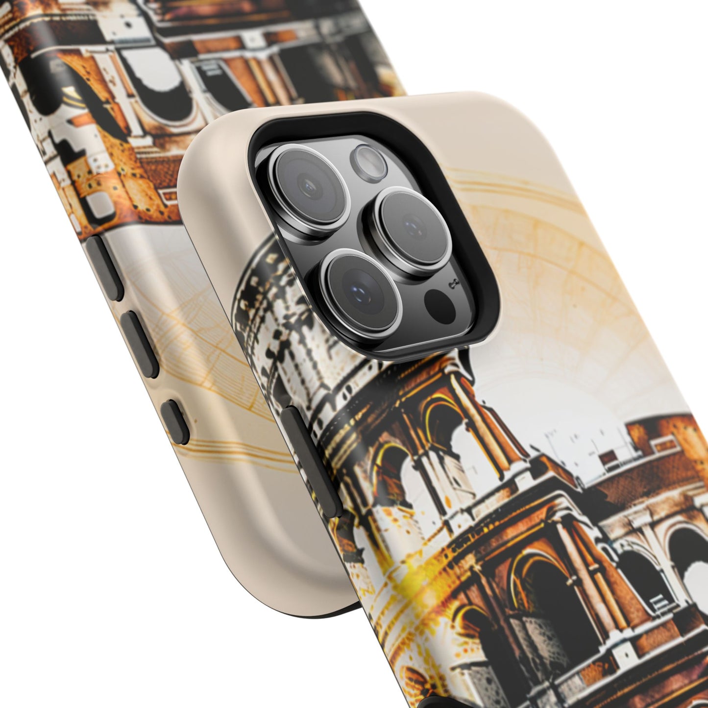 Rome Colosseum MagSafe iPhone Case - Italian Landmark with Wireless Charging Compatibility