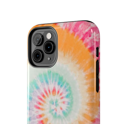 Pastel Swirl Tie-Dye iPhone Case – Soft & Minimalistic Style