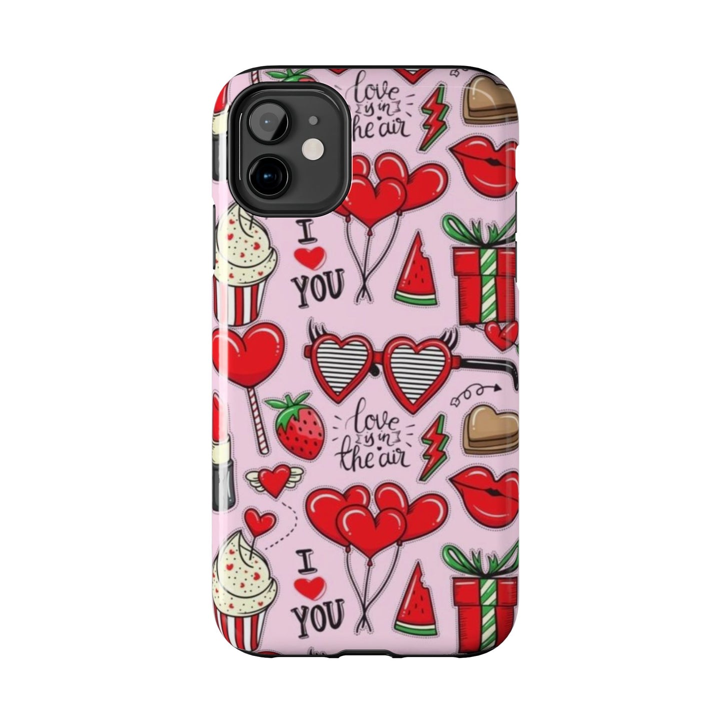 iPhone Case: Love Is in the Air Valentine’s Design