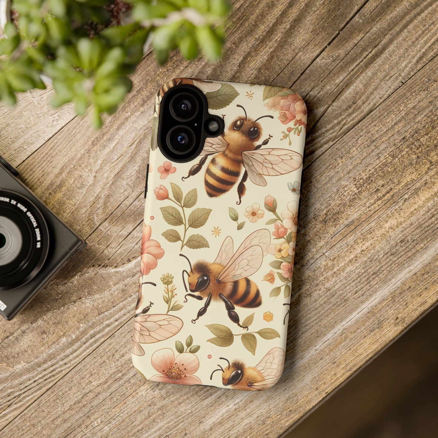 Blossom Buzz: Adorable Honey Bee Case - BOGO Cases