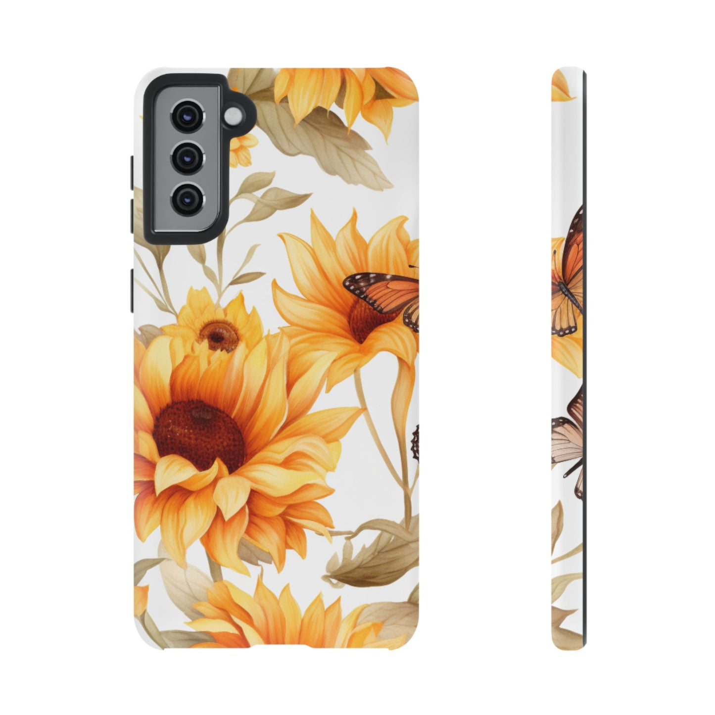 Sunflower & Monarch Garden - Samsung Galaxy Series Case