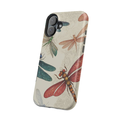 Vintage Dragonfly Garden – MagSafe iPhone Series Case