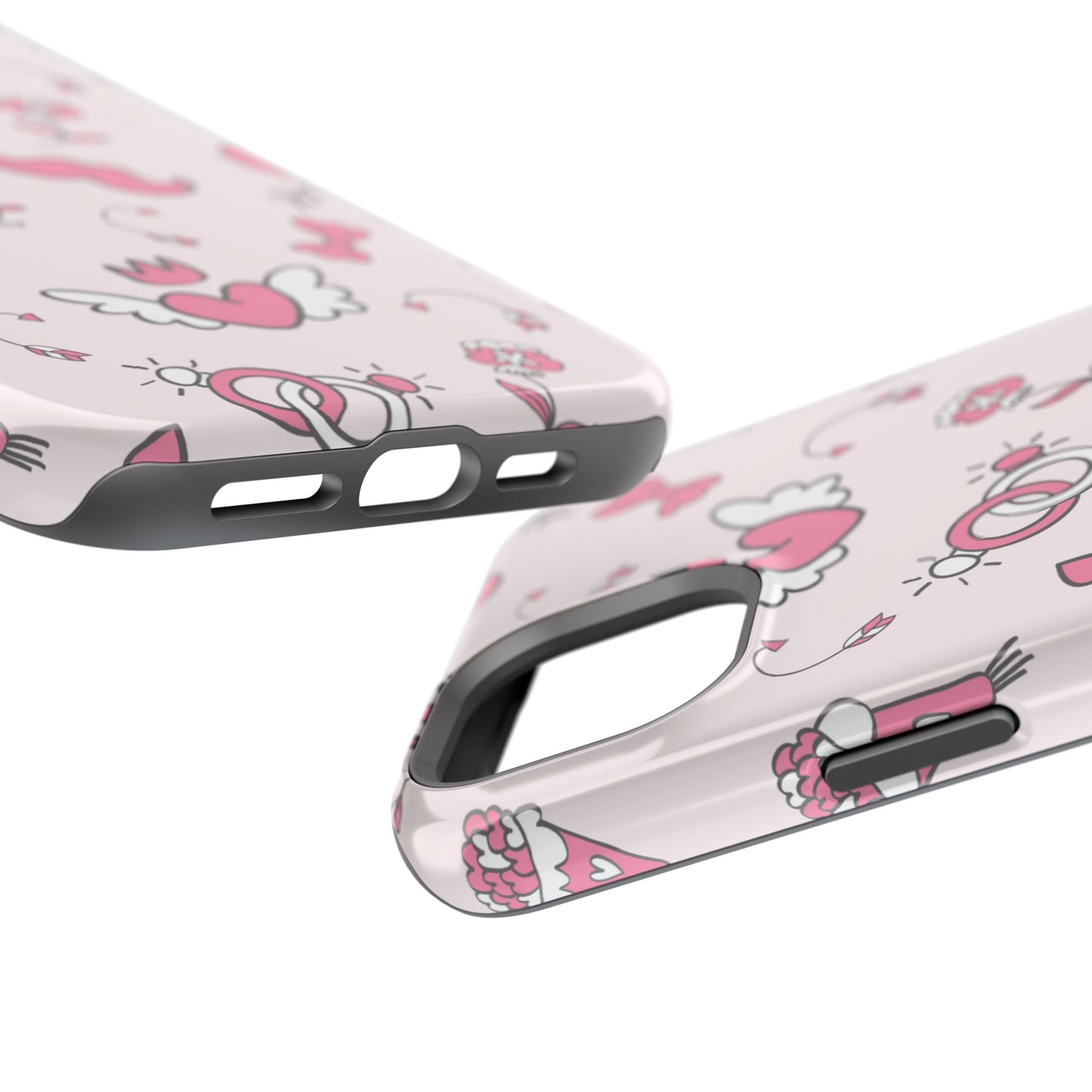 Pink Love Icons MagSafe Case