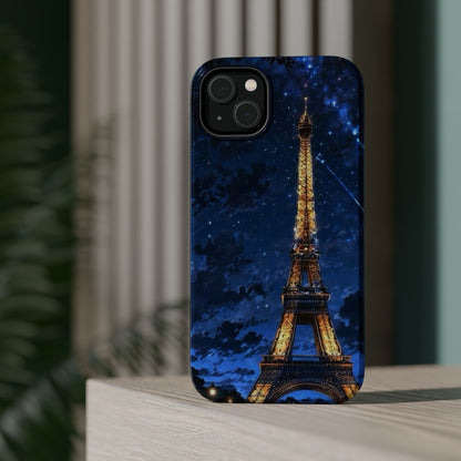 MagSafe Case - Eiffel Tower Under Starlit Sky Design