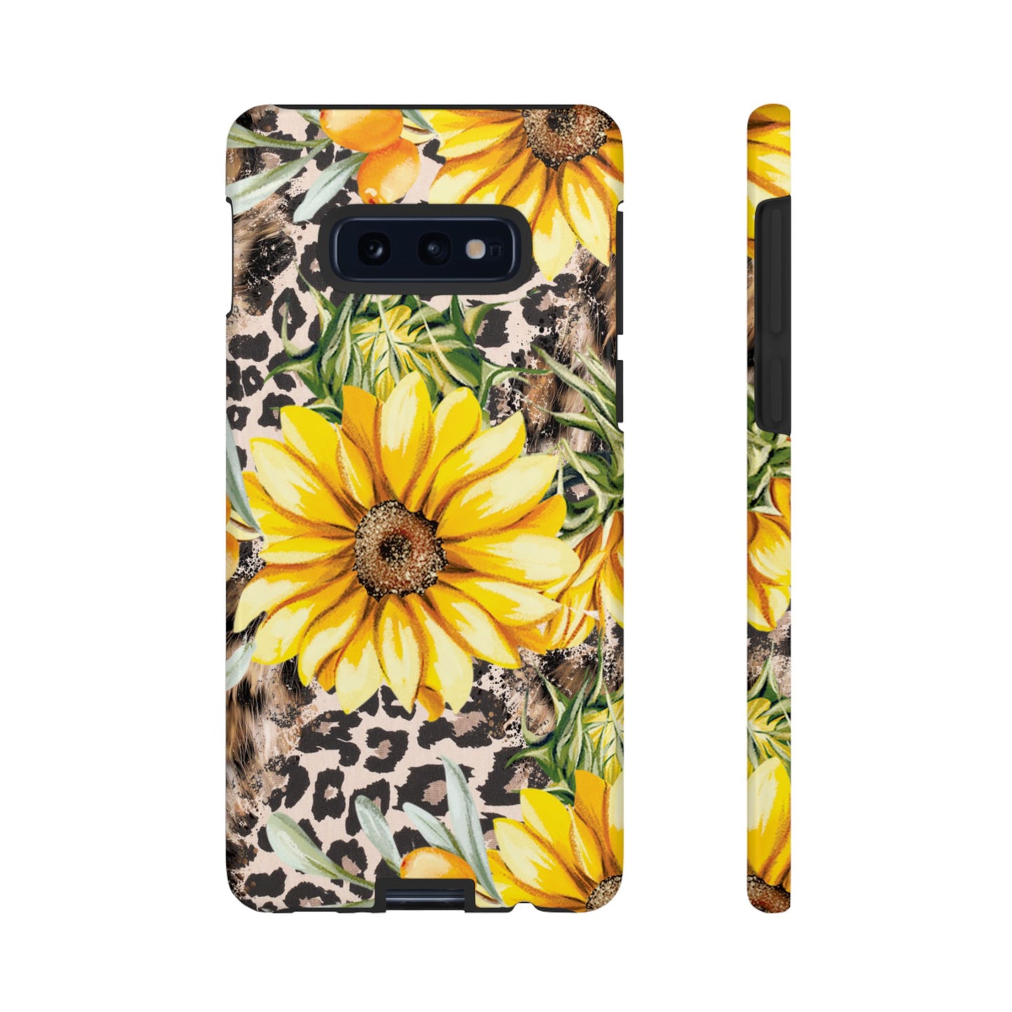 Leopard Sunflower Chic - Samsung Galaxy Series Case