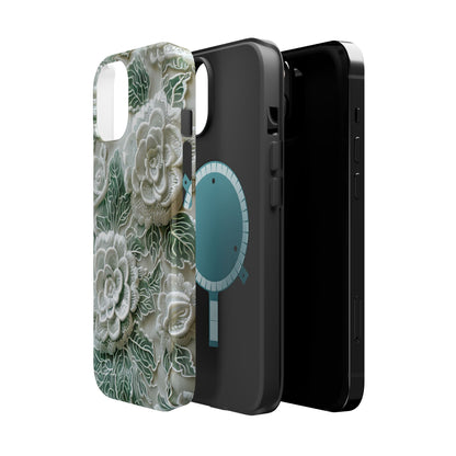 Elegant Blossoms 3D iPhone Case