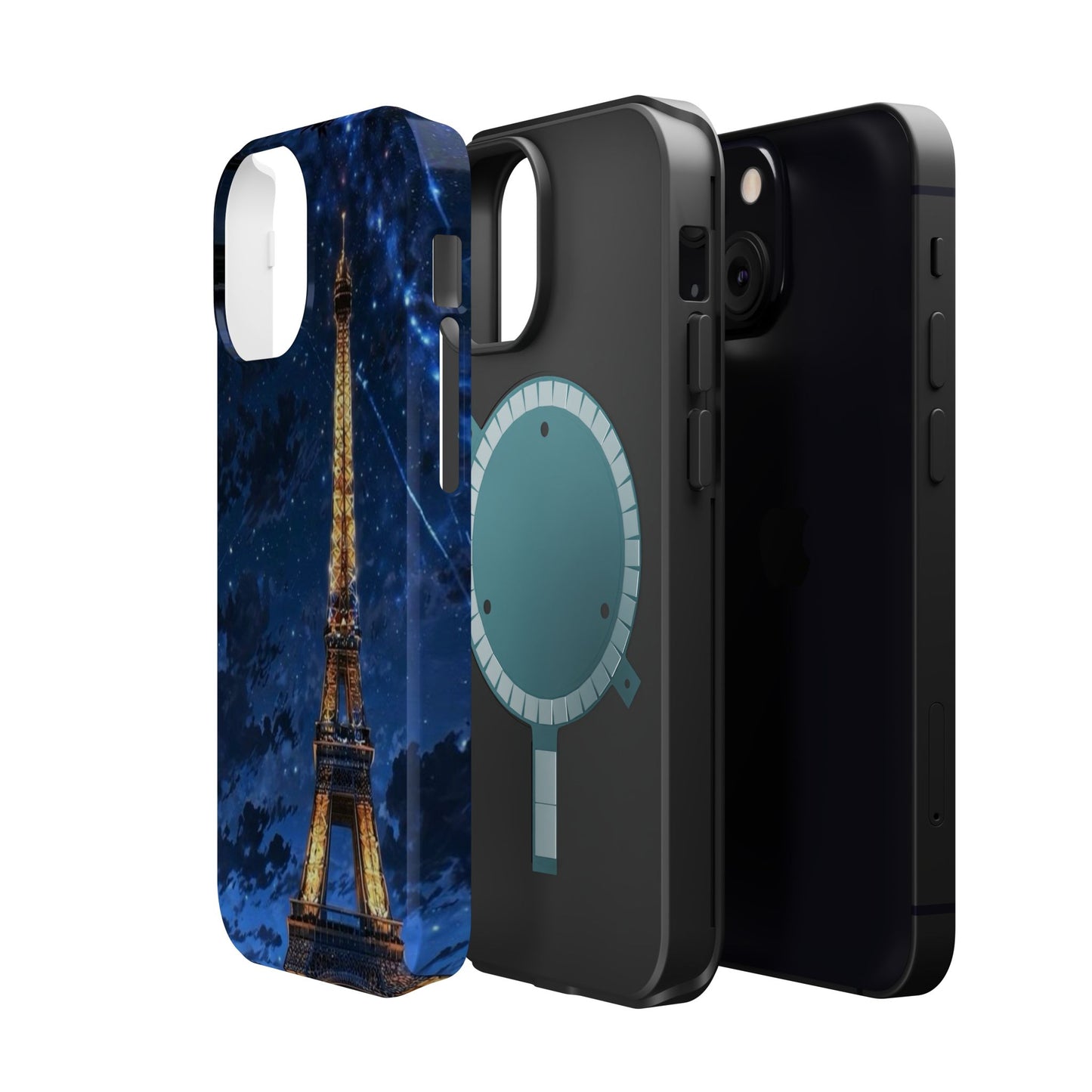 MagSafe Case - Eiffel Tower Under Starlit Sky Design