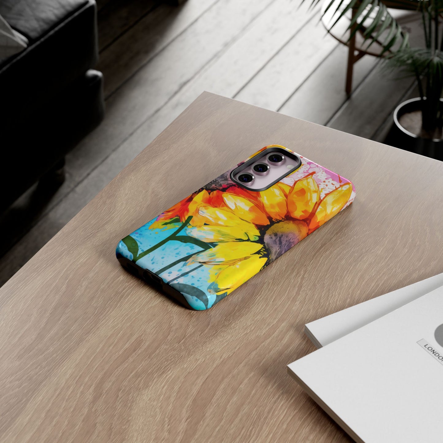 Bold Watercolor Sunflowers - Samsung Galaxy Series Case