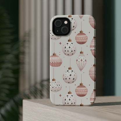 Blush Pink Holiday Ornaments - MagSafe iPhone Series Case