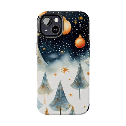 Winter Wonderland Gold Ornament – iPhone Series Case