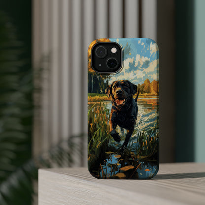 Golden Autumn Labrador - MagSafe iPhone Series Case