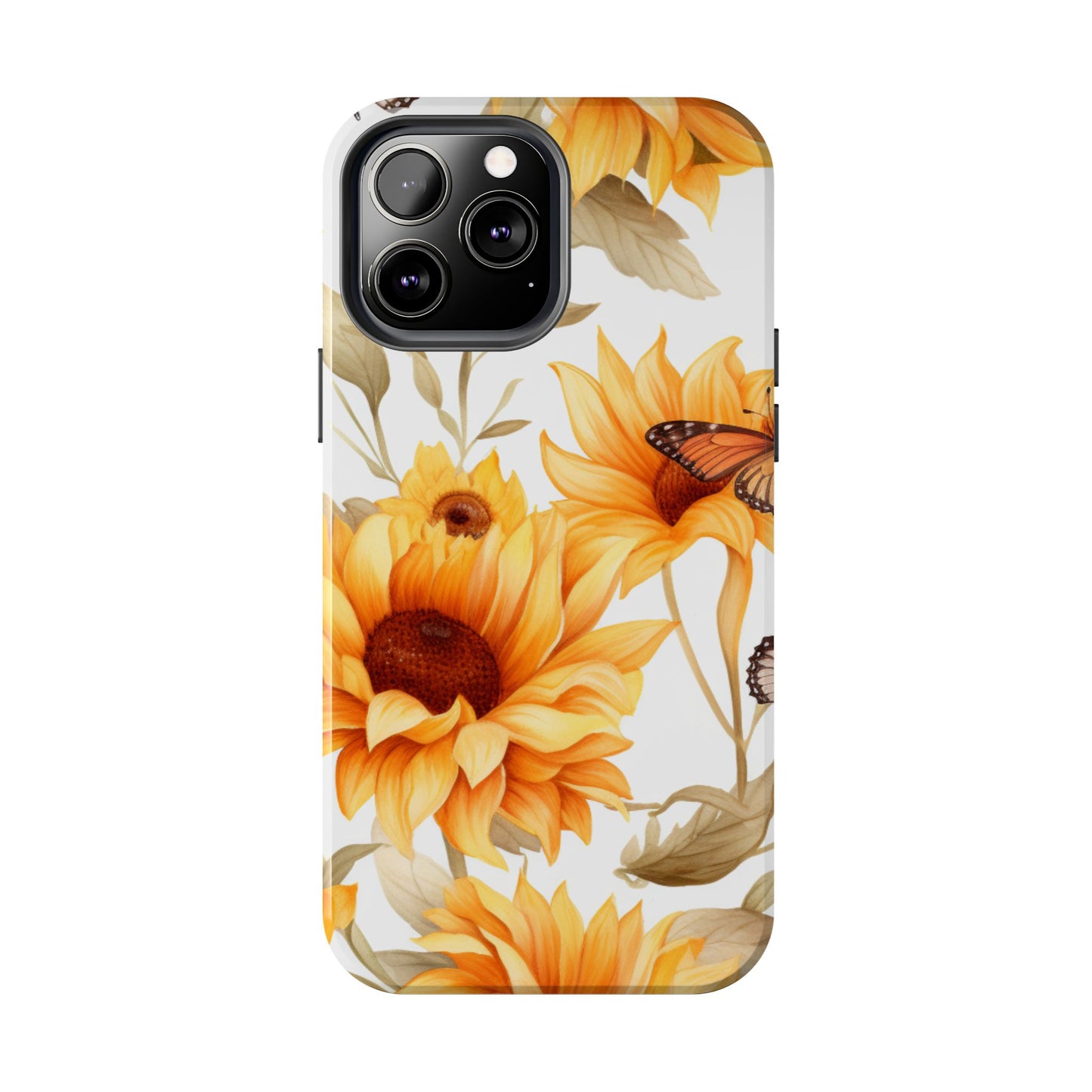 Sunflower & Monarch Garden - iPhone Series Case