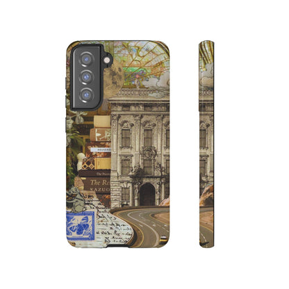 Whimsical Road Trip Collage Samsung Galaxy Case – Dual - Layer Protection with Vintage Art and Adventure Design - BOGO Cases