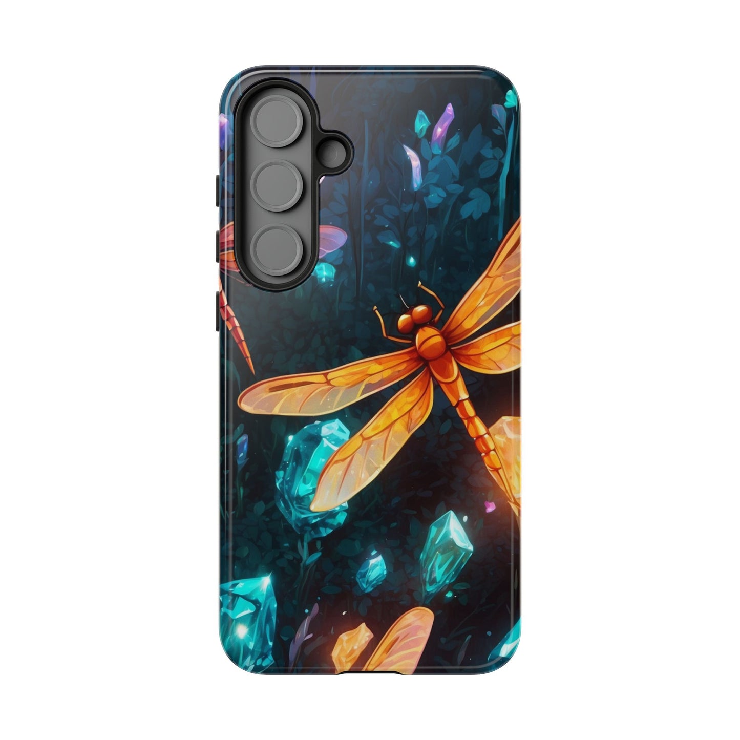 Mystical Dragonflies & Crystals – Samsung Galaxy Series Case