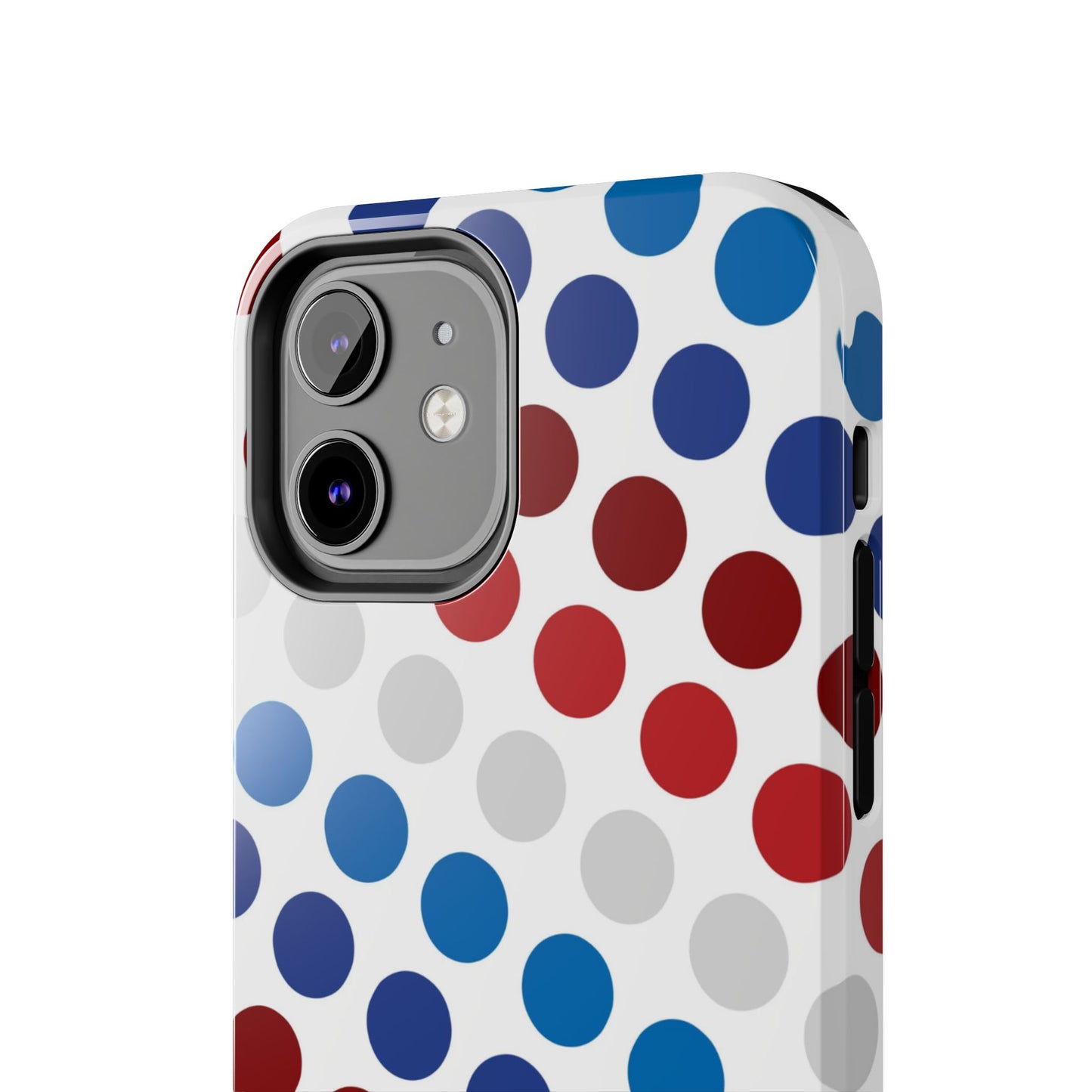 Patriotic Polka Dots - iPhone Case