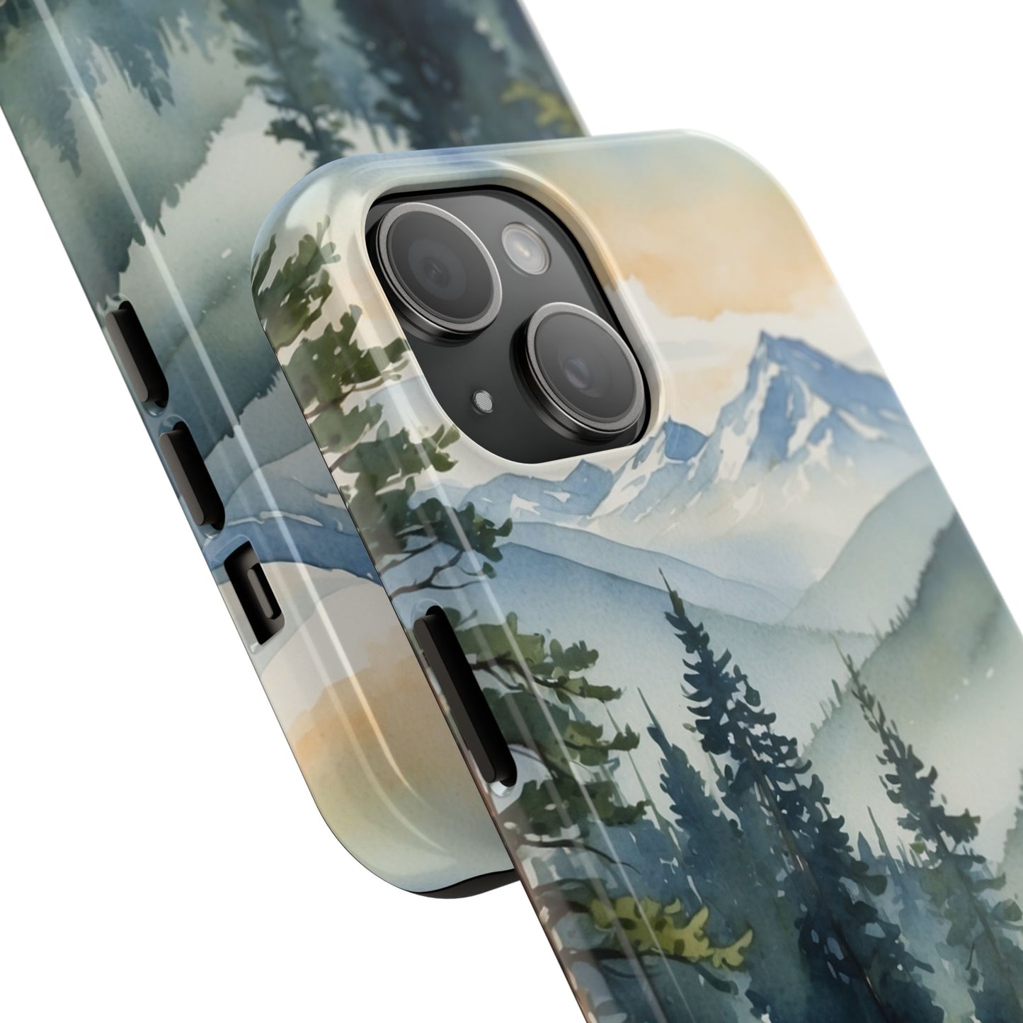 Tranquil Mountain Escape - iPhone Case