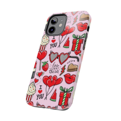 iPhone Case: Love Is in the Air Valentine’s Design