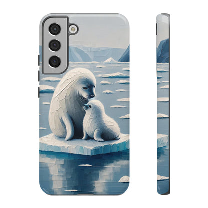 Arctic Serenity Seal iPhone Case