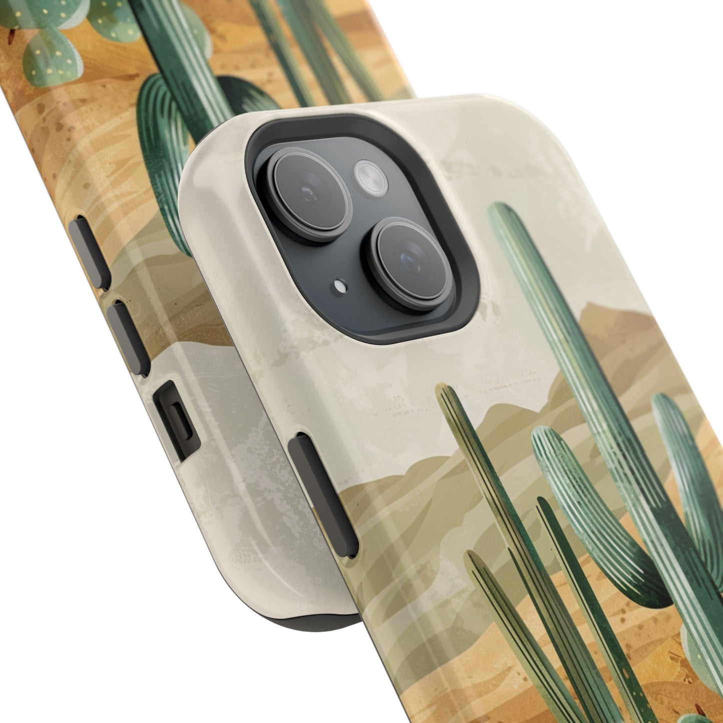 Desert Oasis Cactus iPhone Case