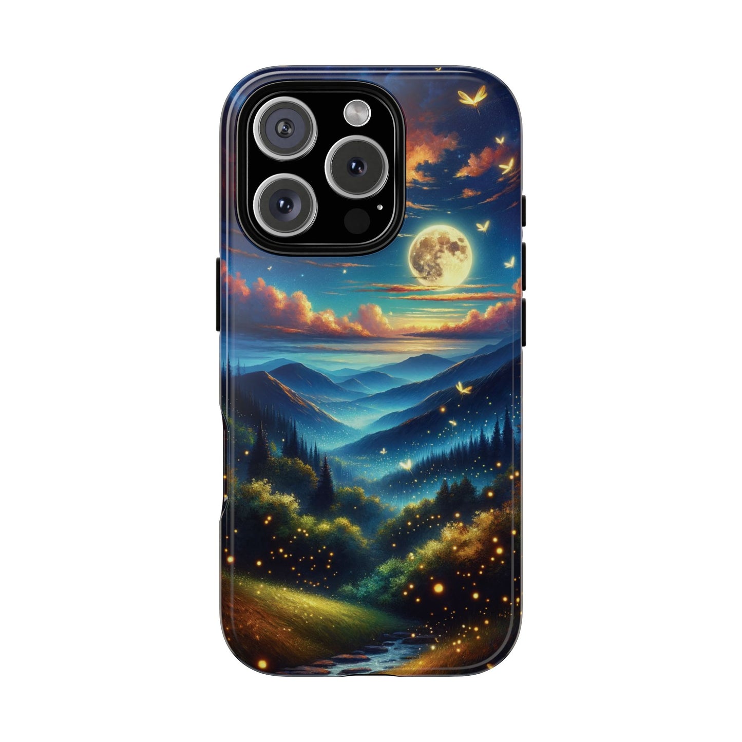 Cute Fireflies iPhone Case - Enchanting Design!