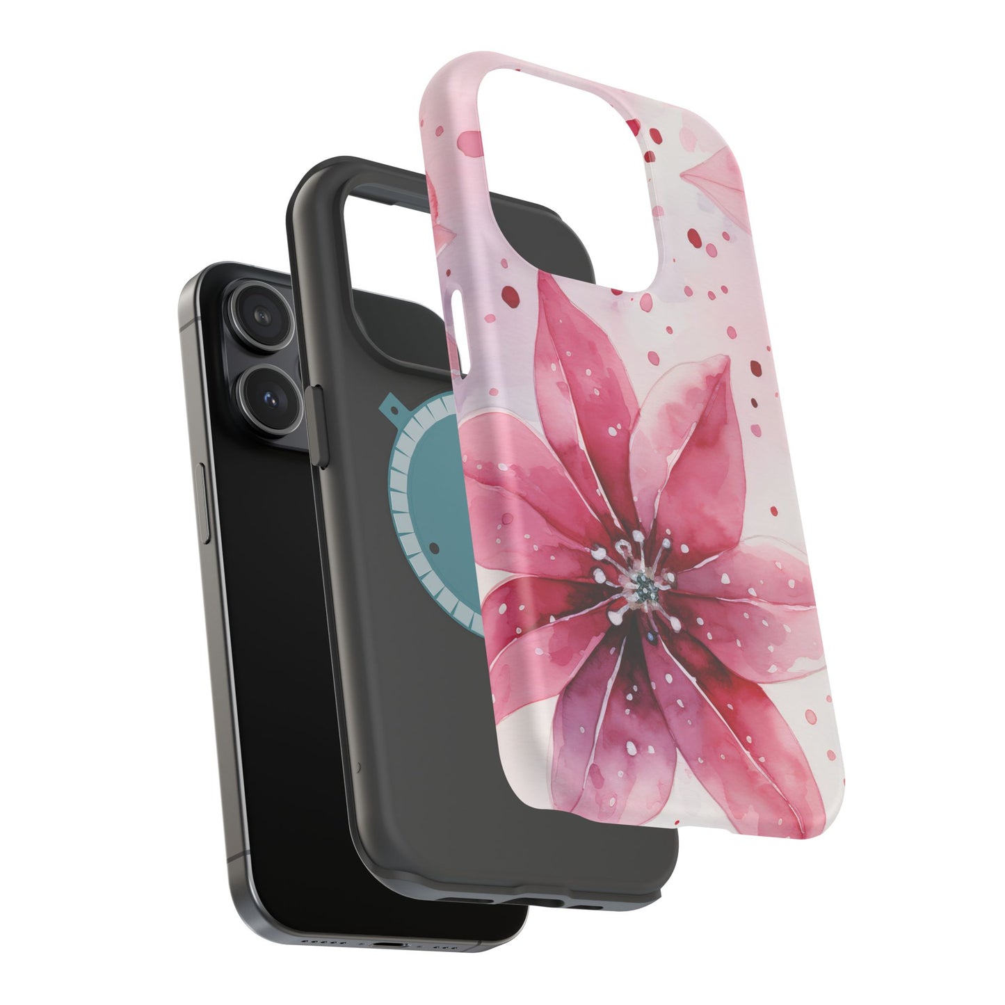 Sapphire Bloom – MagSafe iPhone Case