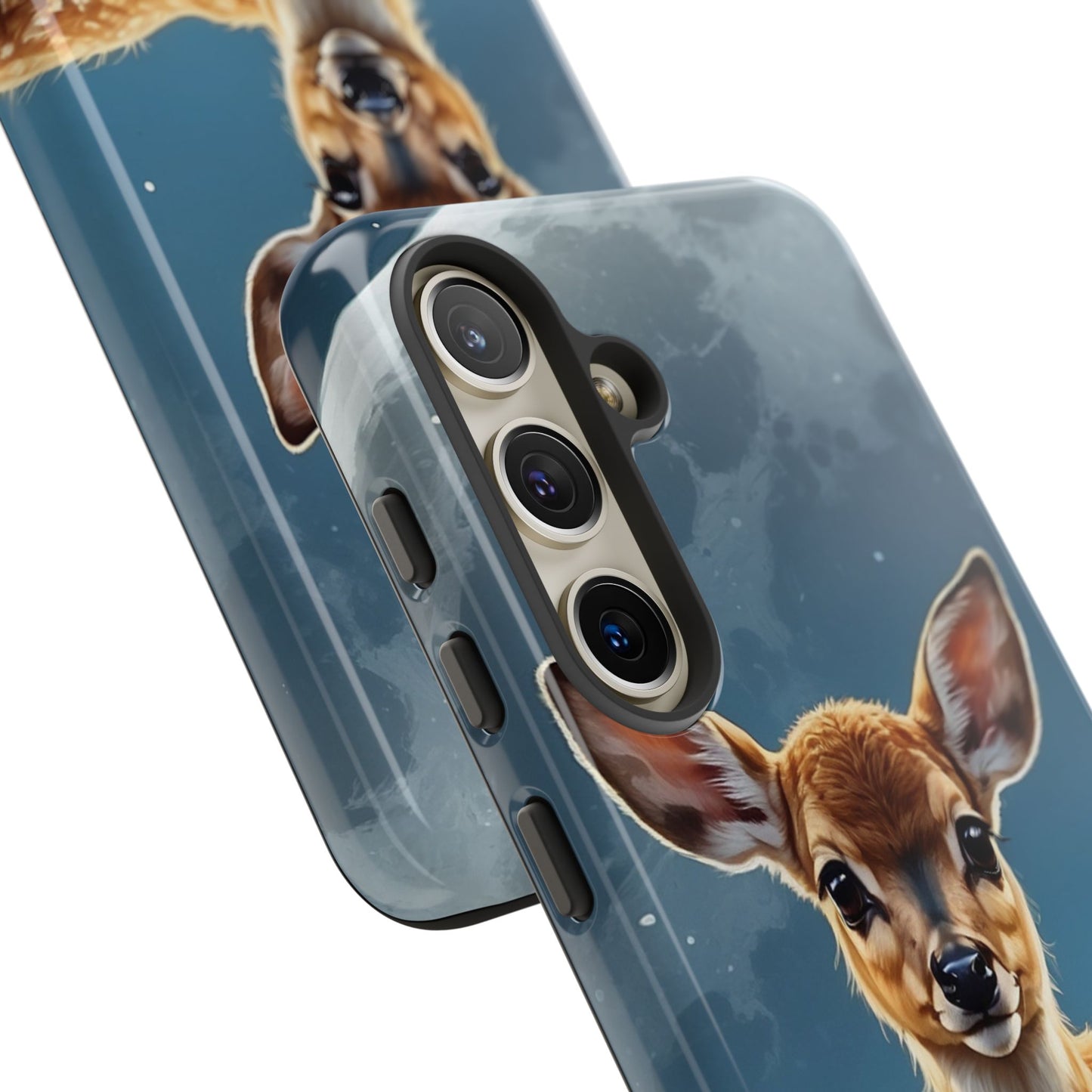 Samsung Galaxy Case – Enchanted Fawn Under the Moonlit Sky