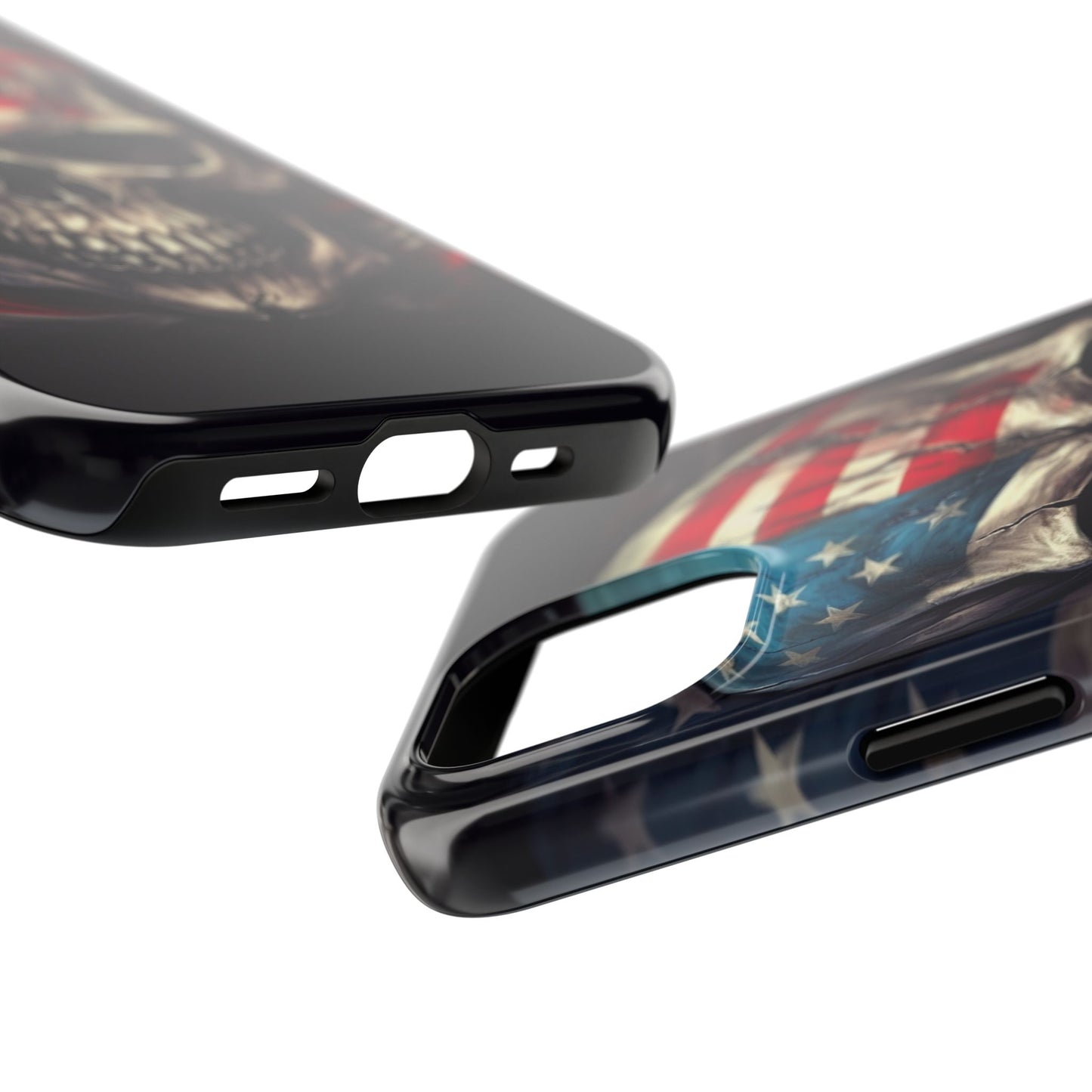 Patriotism and Power iPhone Case