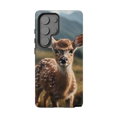 Gentle Fawn in Mountain Meadows Samsung Galaxy Case