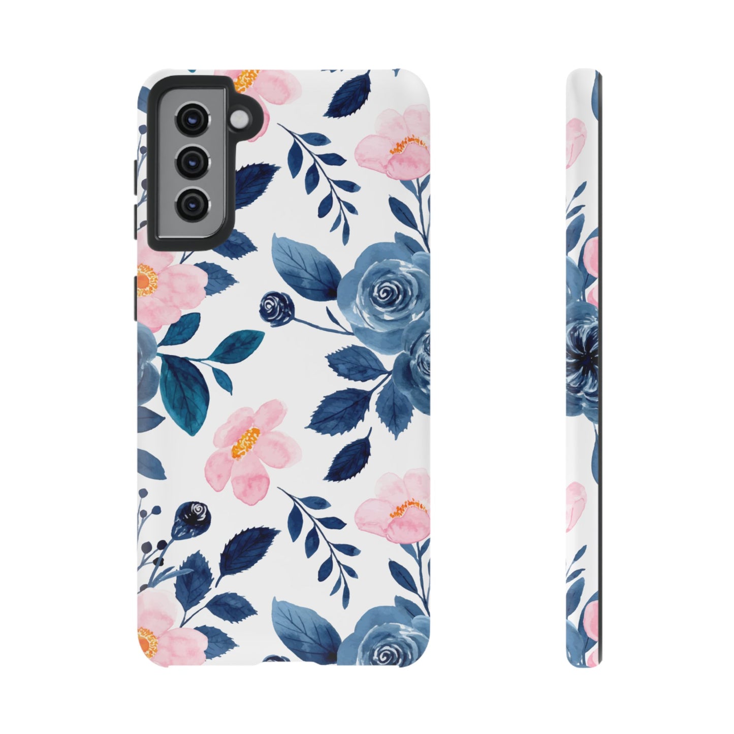 Pastel Garden Charm – Samsung Galaxy Case with Delicate Floral Design