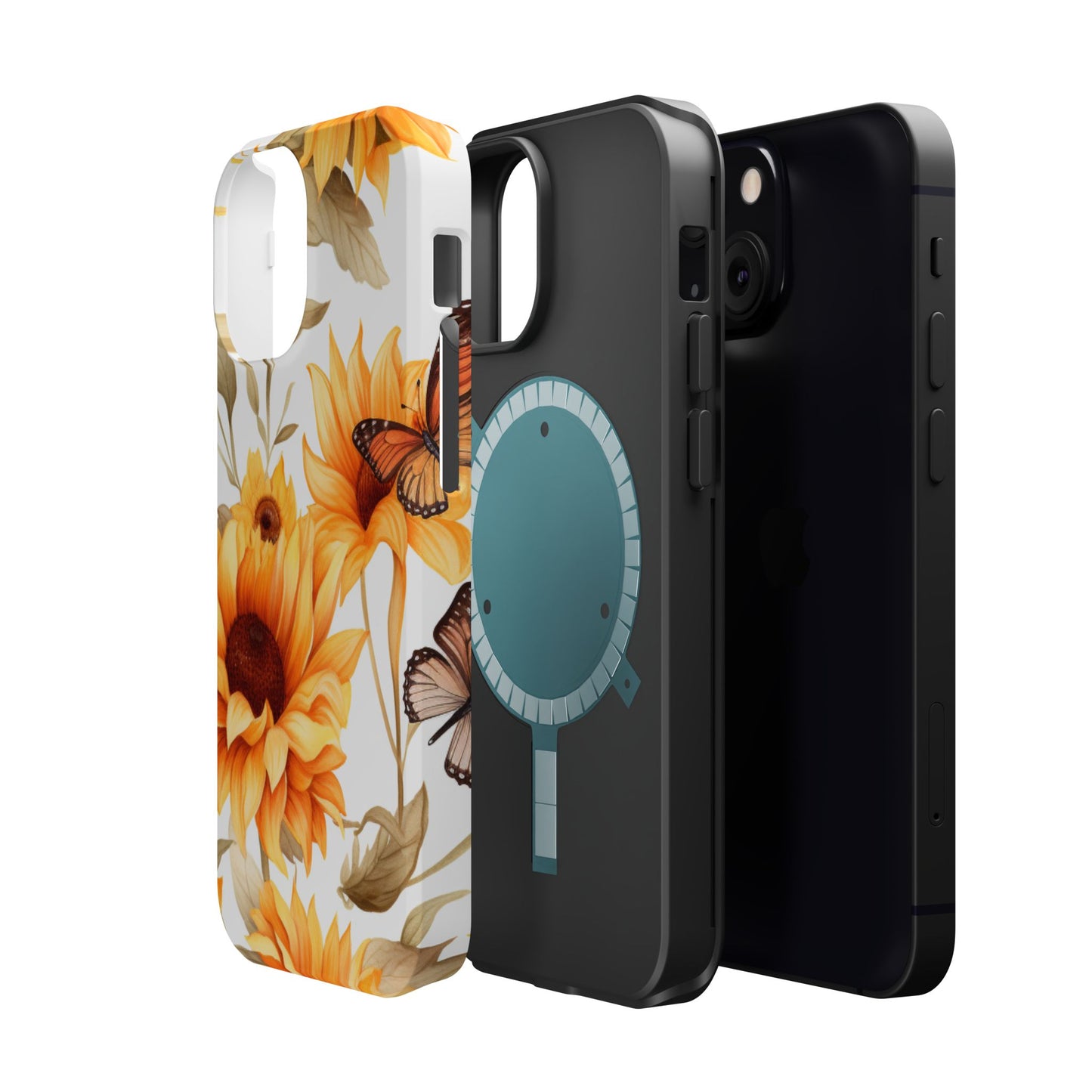 Sunflower & Monarch Garden - MagSafe iPhone Series Case