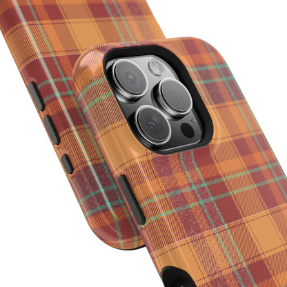 MagSafe Case - Autumn Tartan Plaid Design