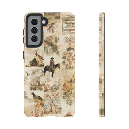 Western Collage Case | Vintage Country Aesthetic