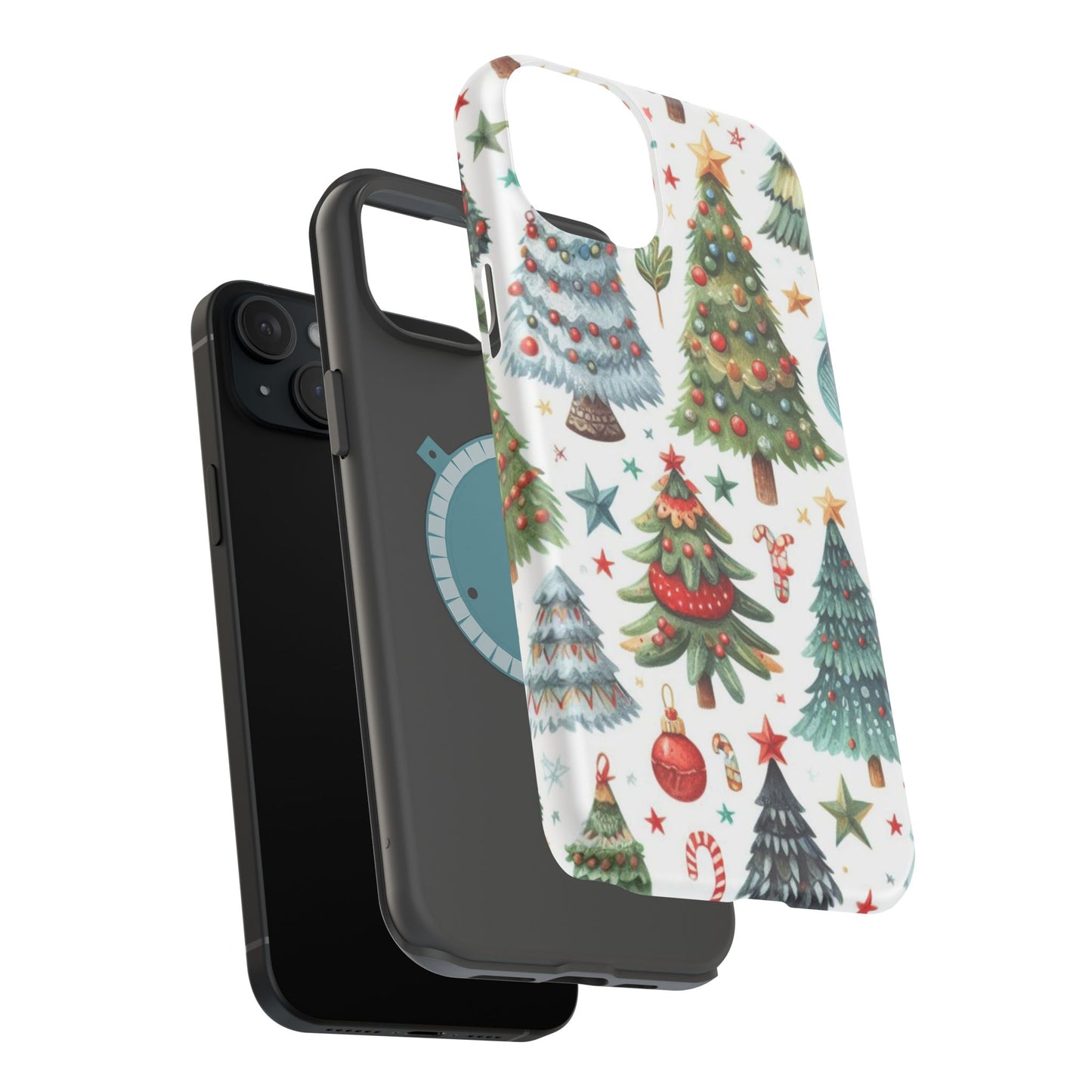 Festive Tree Wonderland – MagSafe iPhone Case