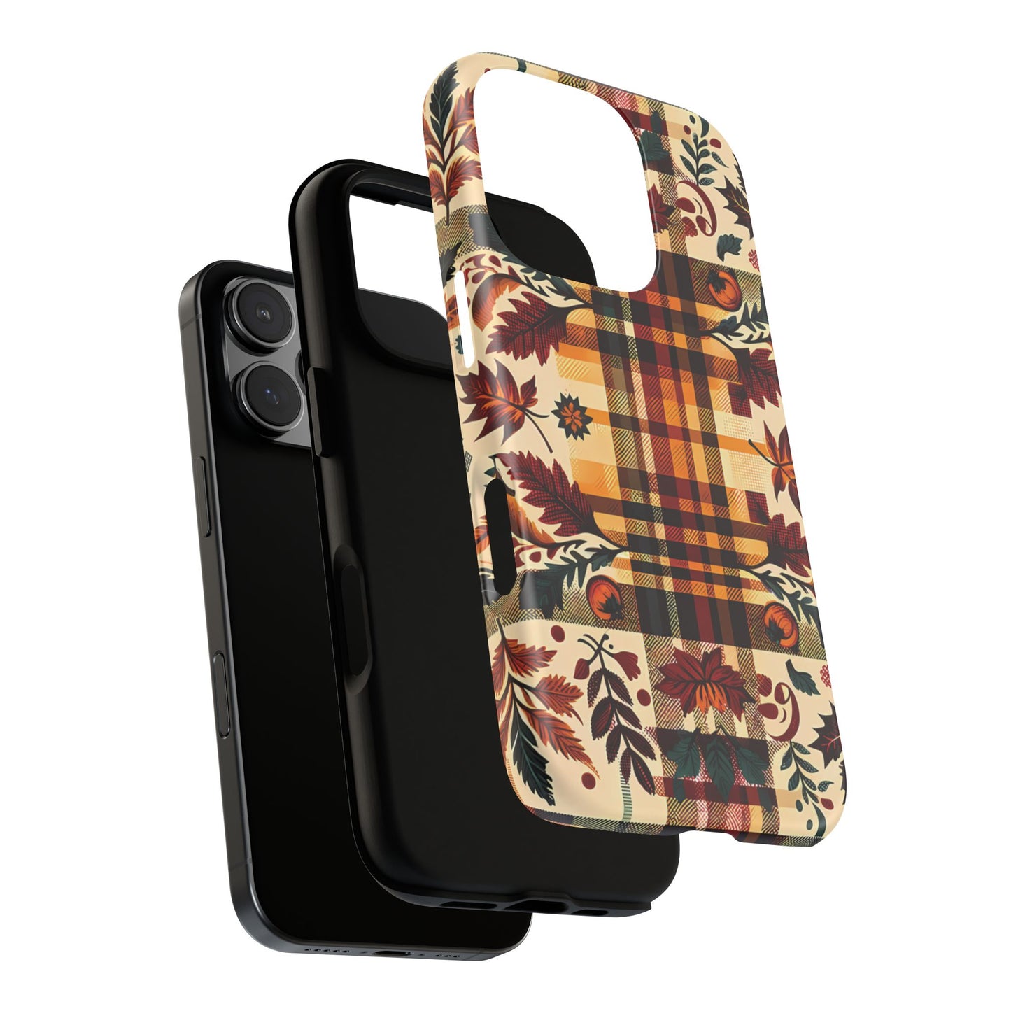 Cute Autumn Harmony Plaid Phone Case! - BOGO Cases