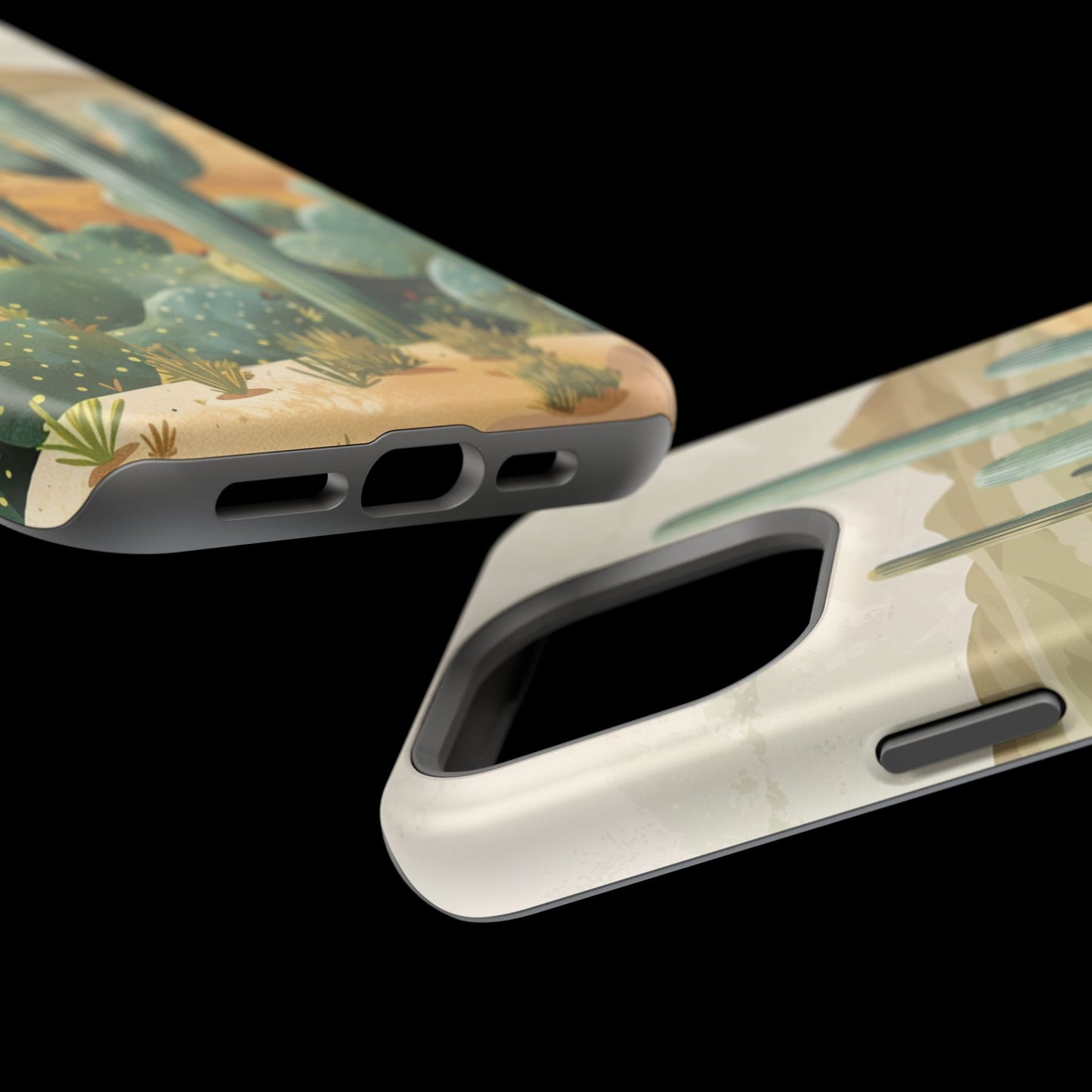 Desert Oasis Cactus iPhone Case